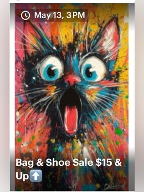 Weds May 13 CCO Shoe & Bag Sale @ 3pm PT